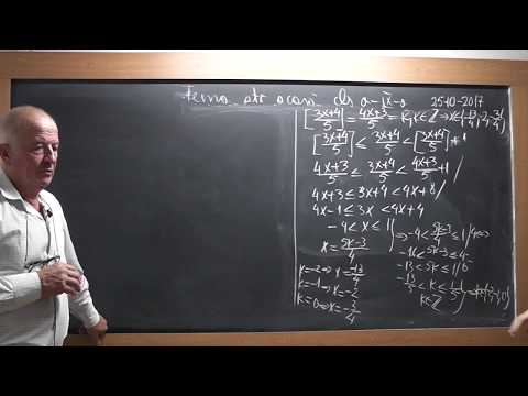 2/2 1597 Clasa 9 Partea intreaga si fractionara pt. un numar real Ecuatii cu partea inteaga si fract