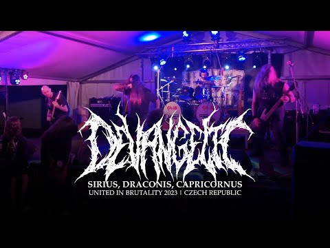 Devangelic "Sirius, Draconis, Capricornus" live @ United In Brutality 2023 (Czech Republic)