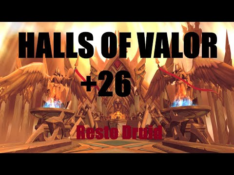 Halls of Valor +26 fortified | Resto Druid