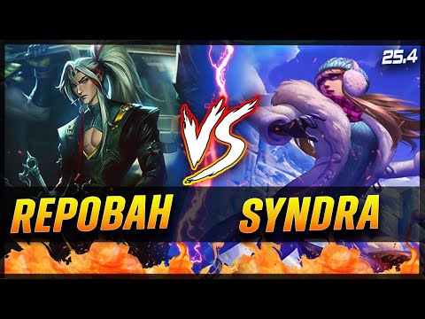 REPOBAH - Yone vs Syndra MID Patch 25.4 - Yone Gameplay
