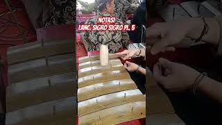 Download lagu Notasi Sigro Sigro Pl.5  #culture #notasi #gamelan #gending mp3