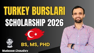 Turkey Bursları Scholarship 2026 – Fully Funded Scholarship for Bachelor, Master & PhD
