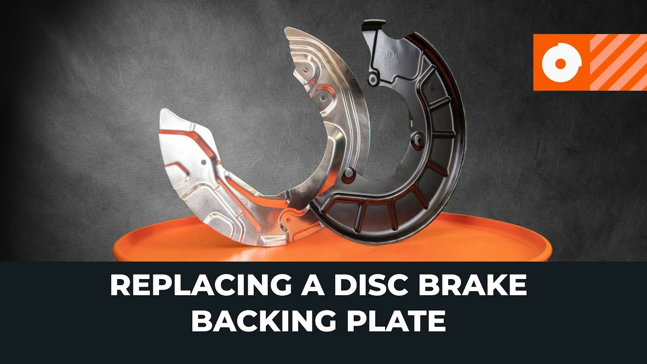 How to change brake backing plate on a car – replacement tutorial