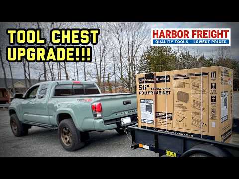 56" U.S. General Tool Chest - Pickup, Unloading, Setup, OCD Repair and First Impressions