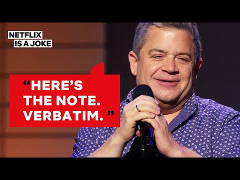 Patton Oswalt's Wife Ended a Fight with a Terrifying Note | Netflix Is A Joke