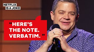 Patton Oswalt&#39;s Wife Ended a Fight with a Terrifying Note | Netflix Is A Joke