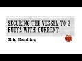 Securing To 2 Buoys With Current Ahead And Astern Ship Handling