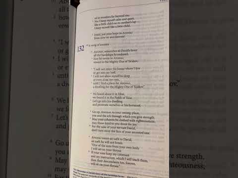 Psalms (Tehillim) 132 | Tanakh/Old Testament | Audio Bible | CJB | Complete Jewish Bible