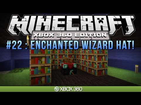 Minecraft Xbox | "ENCHANTED WIZARD HAT" | Survival #22