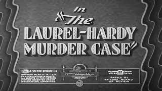 Laurel and Hardy - Murder Case
