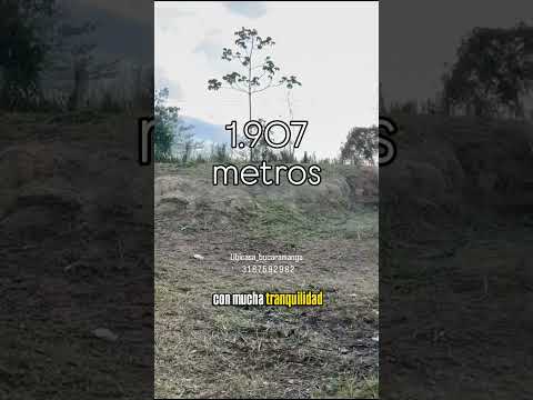 Terreno de 1.907 metros para venta, en Lebrija Santander. 3187592982 √√ cccontáctanos #bienesraices