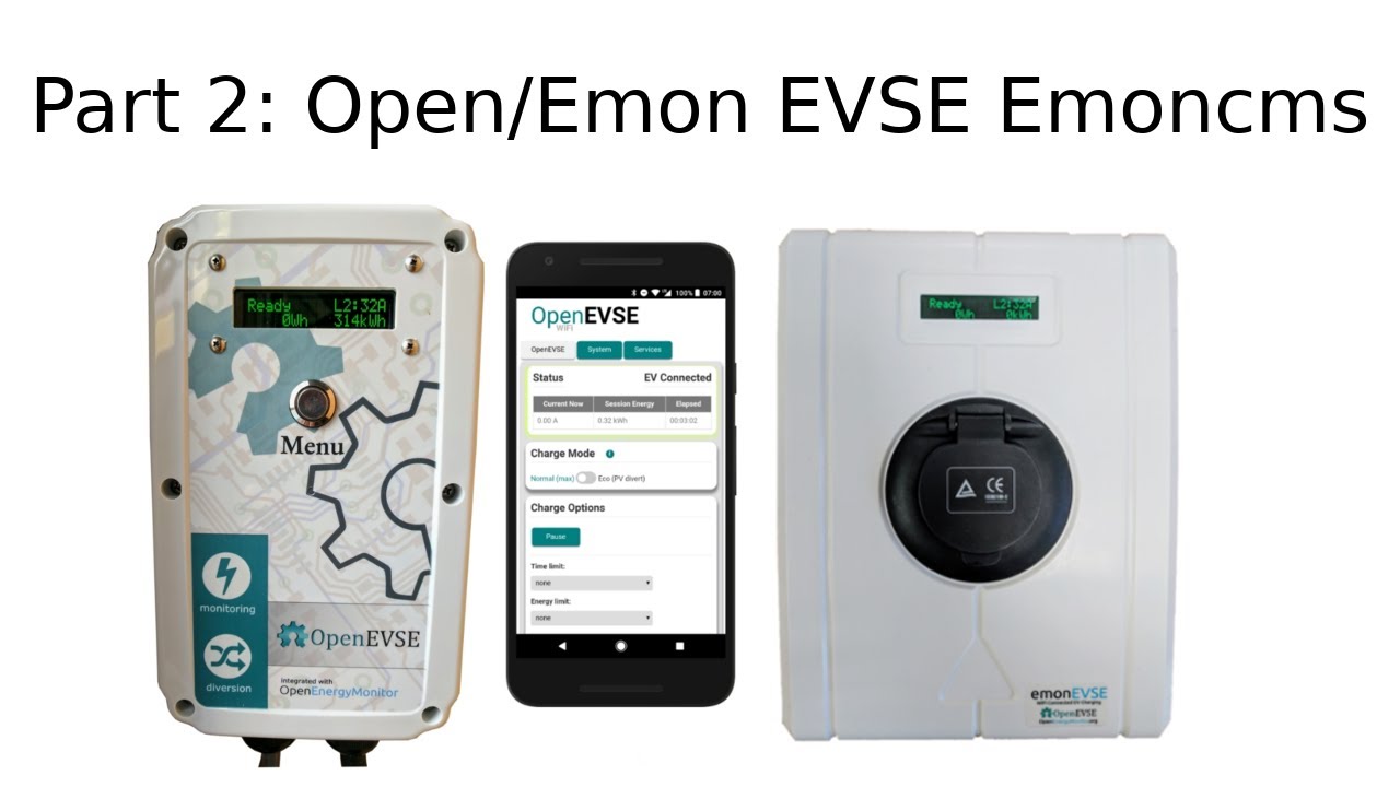 Part 2/2: OpenEVSE / EmonEVSE Emoncms data-logging config