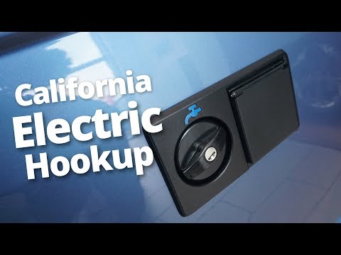 How to use the 240v Electric Hookup | VW California Ocean