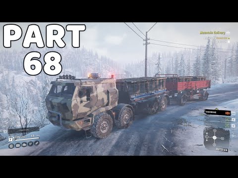 SnowRunner: Mountain Delivery / More Parts - Part 68 [1440p 60FPS]  Gameplay