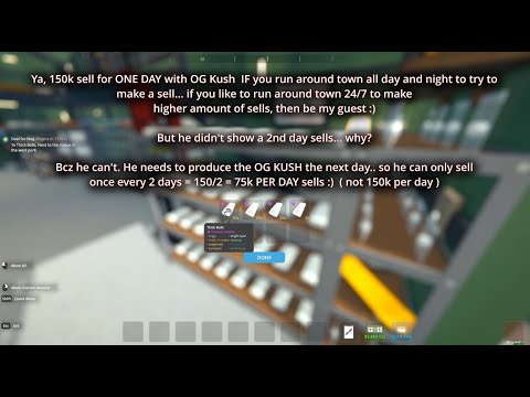 Schedule 1│Should You Sell OG KUSH BRICKS ( No Mix ) ALONE? Is it PROFITABLE? - My Thoughts