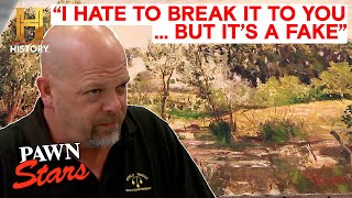Pawn Stars: Top 7 FAKE Not-So-Fine Art Pieces 😬