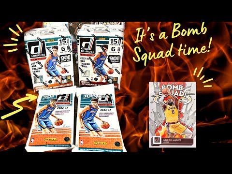 2022-23 Donruss Basketball Blasters vs Fat/Value Packs! Bomb Squad & /15 Rookie Card 🧨🔥