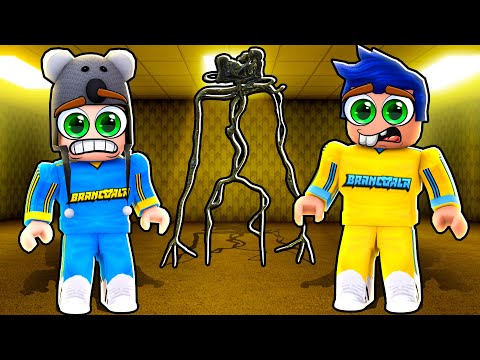 CUIDADO COM O MONSTRO NO LABIRINTO DO ROBLOX BACKROOMS - Brancoala Games
