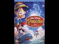 Opening To Pinocchio 70th Anniversary Platinum Edition 2009 DVD Disc 1