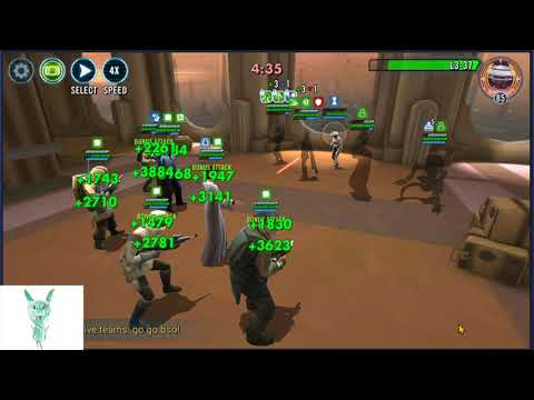 SWGOH - Mon Mothma is a great Nute Counter!!!`