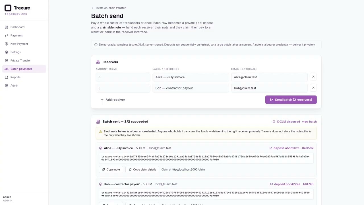Batch Send demo