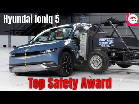 ヒュンデの人気電気自動車「アイオニック5」の安全性がわかる衝突試験動画