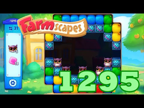 Farmscapes Level 1295 HD Gameplay Walkthrough | 3 - match game | android | ios | pc | GameGo Game