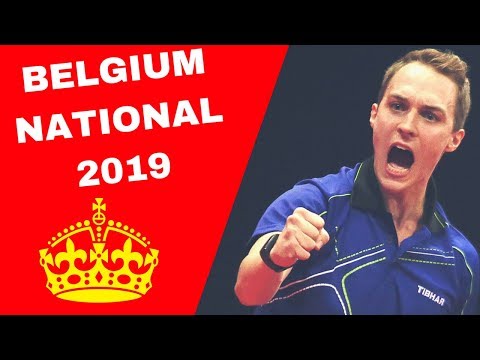 DEVOS Robin - VOSTES Yannick 1/4 BELGIUM NATIONAL 2019 TABLE TENNIS