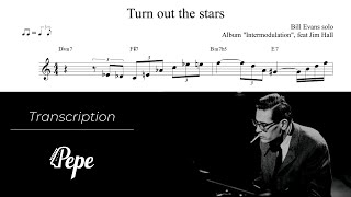Turn Out The Stars - Bill Evans (Solo Transcription)