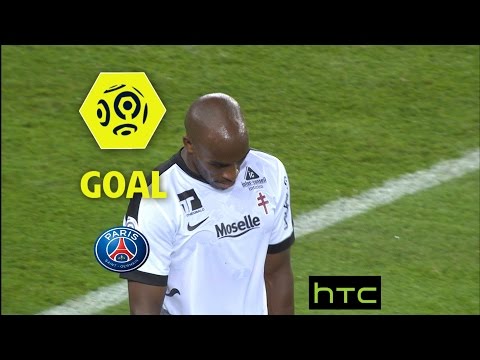 Goal Jonathan RIVIEREZ (90' +4 csc) / Paris Saint-Germain - FC Metz (3-0)/ 2016-17