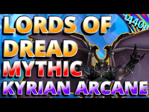 Mythic Lords of Dread Kyrian Arcane Mage 9.2 Gameplay
