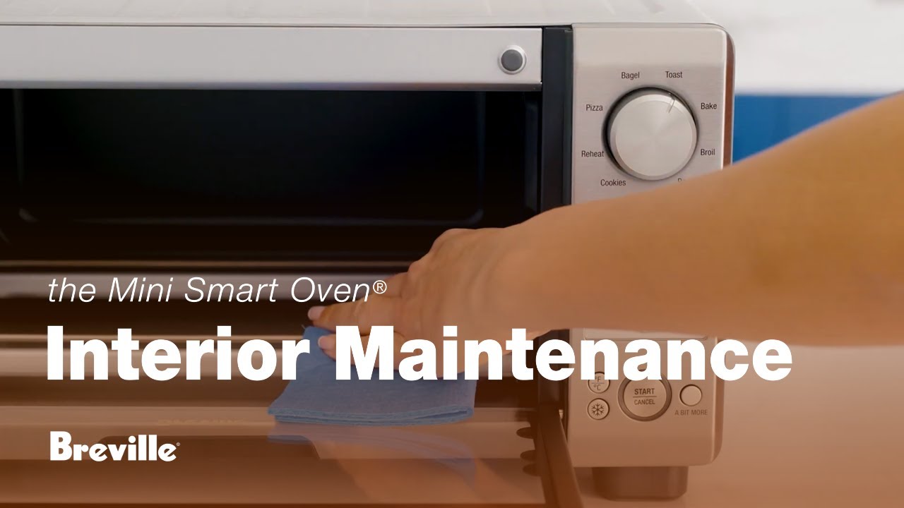 How to clean the oven interior