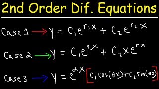 Second Order Linear Differential Equations