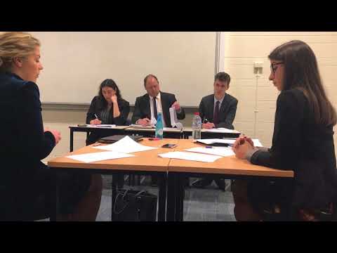 ALSA Conference 2017 - Negotiation Grand Final - Reflection 1