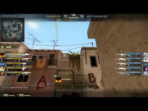 Skakanie nad pociskami z 1 hp - CS GO.