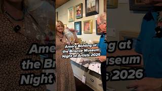 Amery Bohling at the 25th Briscoe Night of Artists