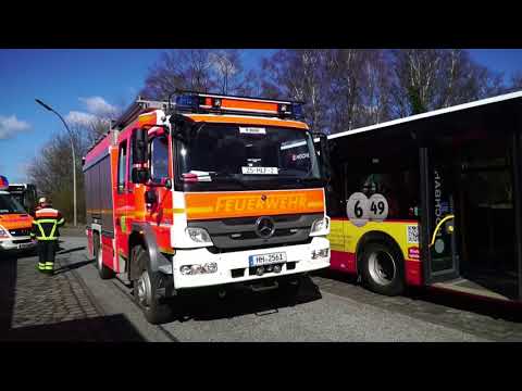 Busunfall am Bilstedter Bahnhof