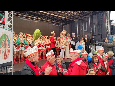Prinzenproklamation 2024 Marktplatz Bocholt