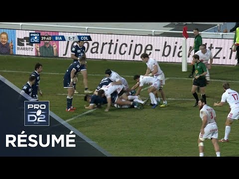 PRO D2 - Résumé Biarritz-Colomiers: 18-21 - J28 - Saison 2018/2019