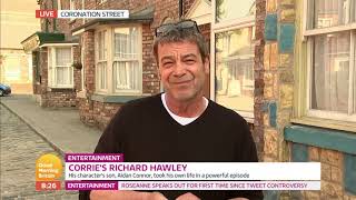 Corrie's Richard Hawley on Powerful Storyline | Good Morning Britain video
