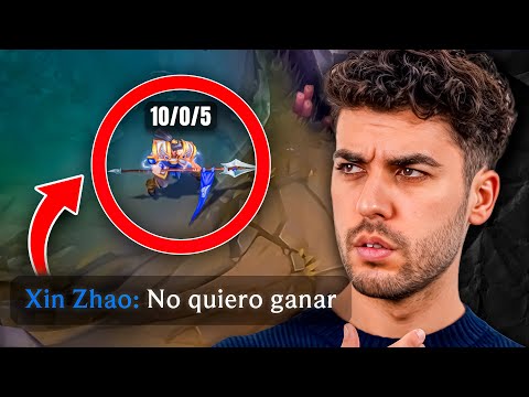 The player with the worst mental game in League of Legends.