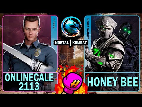 MK1 Onlinecale2113 (T-1000) VS Honey Bee (NOOB SAIBOT)🥊Mortal Kombat 1🥊4K 60ᶠᵖˢ