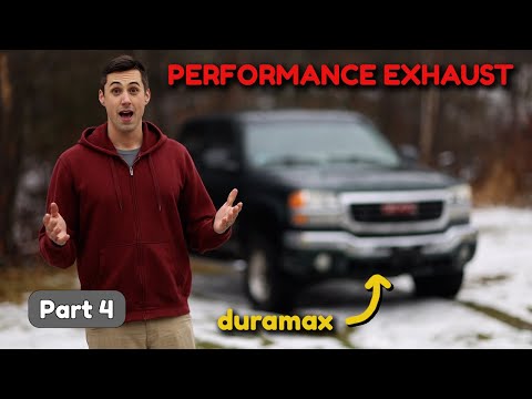 Installing a 4" Performance Exhaust on my Duramax Project Truck [Duramax Part 4]