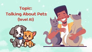English shadowing | Talking About Pets | Level A1 | How to improve English