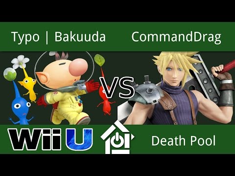 NaCl Monthly 7/30 - Typo | Bakuuda (Olimar) vs CommandDrag (Cloud) - Smash 4 Death Pool