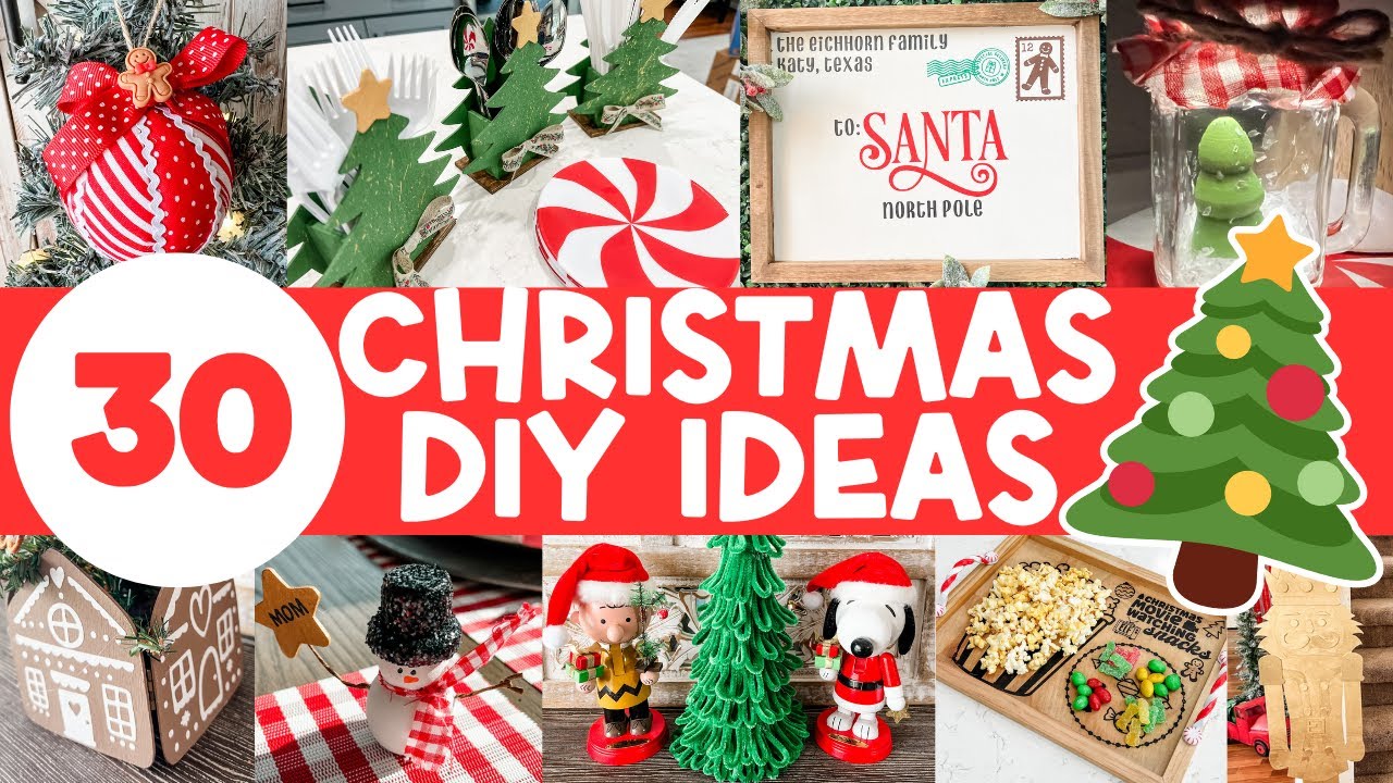 🎄Easy DIY CHRISTMAS DECOR on a BUDGET!  Affordable DOLLAR TREE DIYS that will make your home MAGICAL