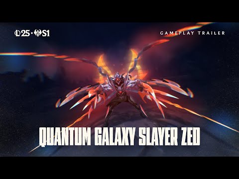 Quantum Galaxy Slayer Zed Trailer | Gameplay - League of Legends