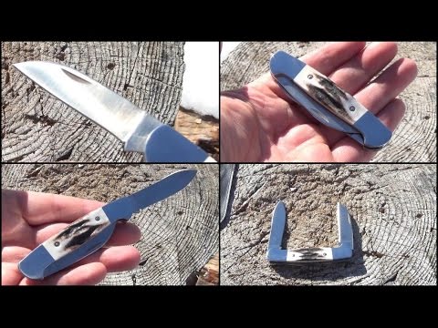 Chuck Buck A.G. Russell Signature Knife, Traditional Slipjoint Video