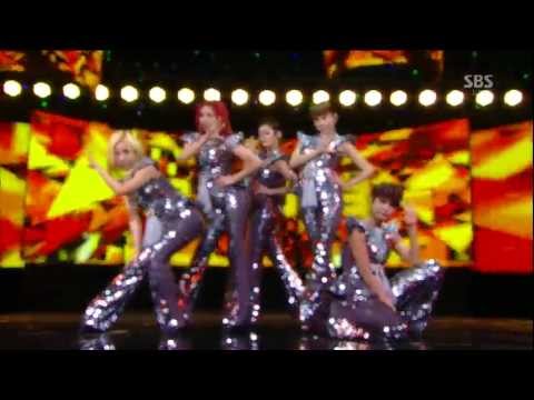 RaNia [Just Go] @SBS Inkigayo Popular song 20130317