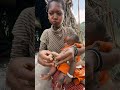 Hadzabe tribal women and children #women#children #dinner#eating #food